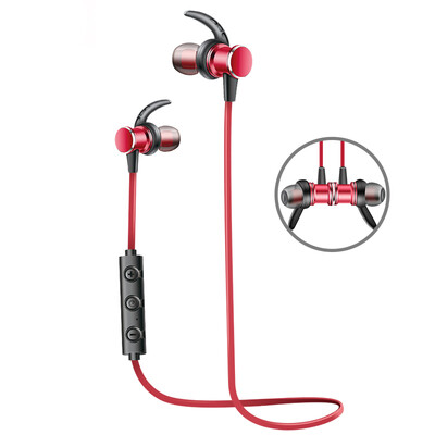 Wireless Magnetic Bluetooth in Ear Earbuds Magnetically Controlled with Microphone Noise Cancelling Oblique Sweat-proof
Wireless Magnetic Bluetooth in Ear Earbuds Magnetically Controlled with Microphone Noise Cancelling Oblique Sweat-proof