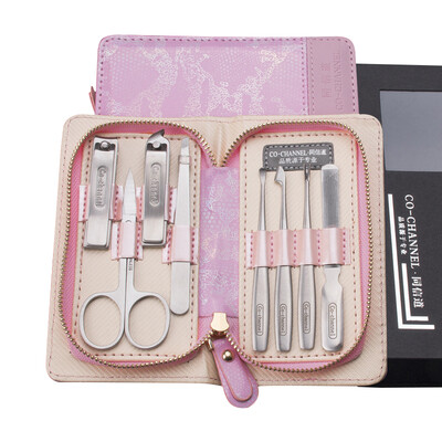 qianyueTx7006 nail clipper set Christmas gift girl nail clippers file ear spoon manicure set stainless steel household eight p
qianyueTx7006 nail clipper set Christmas gift girl nail clippers file ear spoon manicure set stainless steel household eight p