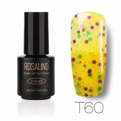 ROSALIND Gel 1S 7ML Changing Temperature Nail Polish UV LED Glitter Manicure Nail Art Semi Permanent Soak Off Gel Lacquer
ROSALIND Gel 1S 7ML Changing Temperature Nail Polish UV LED Glitter Manicure Nail Art Semi Permanent Soak Off Gel Lacquer