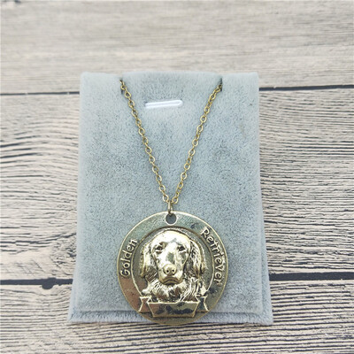New Vintage Retro Golden Retriever Necklace High Quality Golden Retriever Pendant Necklace Women Dog Pendant Jewelry
New Vintage Retro Golden Retriever Necklace High Quality Golden Retriever Pendant Necklace Women Dog Pendant Jewelry