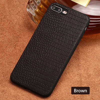 Genuine Leather Phone Case For iPhone X Crocodile texture Back Cover For 6 6S 7 8 Plus Cases
Genuine Leather Phone Case For iPhone X Crocodile texture Back Cover For 6 6S 7 8 Plus Cases