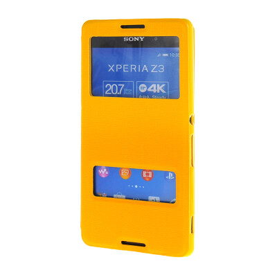 MOONCASE Сторона Флип жесткий борт тонкий кожаный кронштейн Окно чехол для Sony Xperia Z4 желтый
MOONCASE Сторона Флип жесткий борт тонкий кожаный кронштейн Окно чехол для Sony Xperia Z4 желтый
