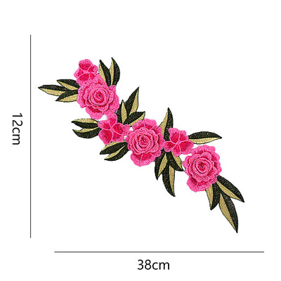 Sunbling Big Flower Patch Clothing Embroidery Applique For Wedding Dress Lace Multilayer Flower DIY Handmade
Sunbling Big Flower Patch Clothing Embroidery Applique For Wedding Dress Lace Multilayer Flower DIY Handmade