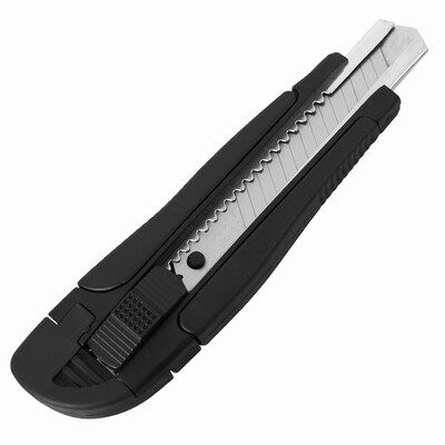 Worker bee WORKERBEE CS011-1G self-locking black non-slip durable large utility knife paper cutter
Worker bee WORKERBEE CS011-1G self-locking black non-slip durable large utility knife paper cutter