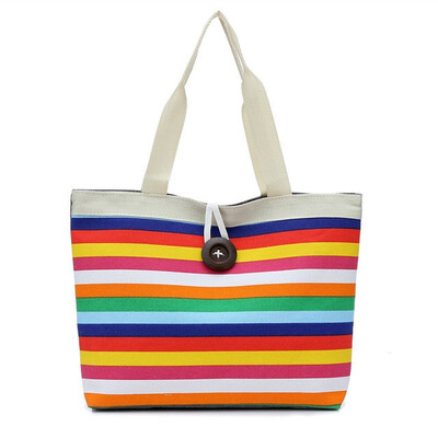 SMOOZA 2018 new Handbags Stripe Canvas Women Large Capacity Female Shopping Zipper Bag Canvas Designer Handbags High Quality bag
SMOOZA 2018 new Handbags Stripe Canvas Women Large Capacity Female Shopping Zipper Bag Canvas Designer Handbags High Quality bag