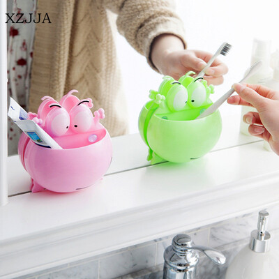 Cntomlv High Quality Creative Cartoon Sucker Frog Toothbrush Wall Suction Bathroom Sets Toothbrush Holder
Cntomlv High Quality Creative Cartoon Sucker Frog Toothbrush Wall Suction Bathroom Sets Toothbrush Holder