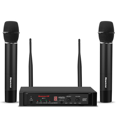 Newmine MC11 wireless microphone one for two wireless handheld microphones true U segment hands wheat home KTV stage speech conference
Newmine MC11 wireless microphone one for two wireless handheld microphones true U segment hands wheat home KTV stage speech conference