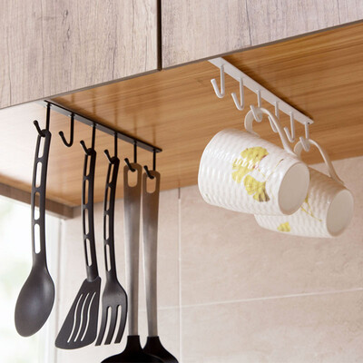 QingWei kitchen nail-free hook cabinet hook hanging rack seamless wardrobe storage rack 3 Pack
QingWei kitchen nail-free hook cabinet hook hanging rack seamless wardrobe storage rack 3 Pack