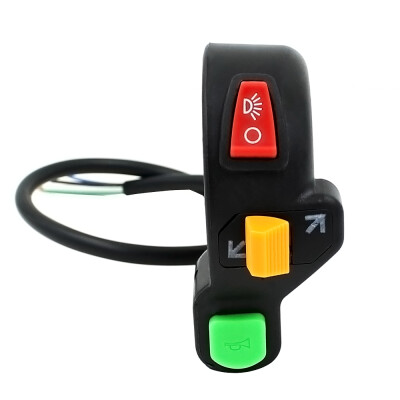 Motorcycle Headlight Switch 78 Handlebar ATV Headlight ON-OFF Kill Stop Switch 3 in 1 Combination
Motorcycle Headlight Switch 78 Handlebar ATV Headlight ON-OFF Kill Stop Switch 3 in 1 Combination