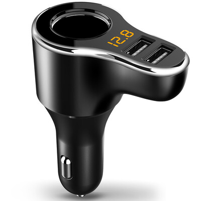 Solang C22D car charger one for two mobile phone car charger 24V large truck multi-function universal universal car cigarette lighter head
Solang C22D car charger one for two mobile phone car charger 24V large truck multi-function universal universal car cigarette lighter head