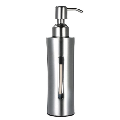 Stainless Steel Soap Dispenser Lotion Liquid Soap Pump Bottle Container for Kitchen&Bathroom Use 250ml85oz
Stainless Steel Soap Dispenser Lotion Liquid Soap Pump Bottle Container for Kitchen&Bathroom Use 250ml85oz
