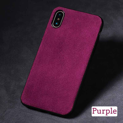 Genuine Leather Phone Case For iPhone X Suede leather Back Cover For 6 6S 7 8 Plus Cases
Genuine Leather Phone Case For iPhone X Suede leather Back Cover For 6 6S 7 8 Plus Cases