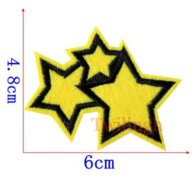 1 Pcs Patches Iron-on Sew-on Sliver Gold Star Embroidery Motif Applique Garment Children Women DIY Clothes Sticker Wedding Party
1 Pcs Patches Iron-on Sew-on Sliver Gold Star Embroidery Motif Applique Garment Children Women DIY Clothes Sticker Wedding Party