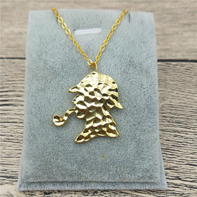 New Sherlock Holmes Silhouette Necklace Trendy Style Sherlock Holmes Silhouette Pendant Necklace Women Fashion Jewellery 
New Sherlock Holmes Silhouette Necklace Trendy Style Sherlock Holmes Silhouette Pendant Necklace Women Fashion Jewellery