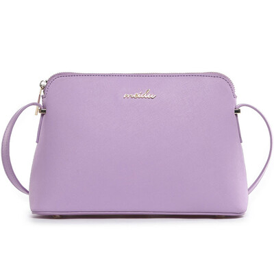 Every degree MEIDU Europe&the United States simple shell bag small package wild fashion leather shoulder diagonal handbag MWB150762 lavender
Every degree MEIDU Europe&the United States simple shell bag small package wild fashion leather shoulder diagonal handbag MWB150762 lavender