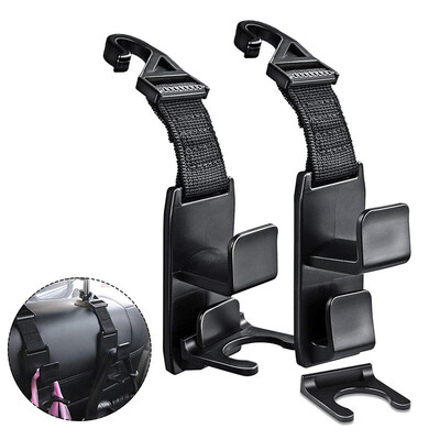 KAWOSEN Purse Hanger Headrest Hook Holder for Car Seat Organizer Behind Over the Seat Car Hooks-Magic Headrest Hooks for Car
KAWOSEN Purse Hanger Headrest Hook Holder for Car Seat Organizer Behind Over the Seat Car Hooks-Magic Headrest Hooks for Car