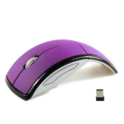 Revolutionary Design 24GHz Wireless Arc Mouse with Mini USB Receiver Optical Folding Mice for Laptop Tablet PC
Revolutionary Design 24GHz Wireless Arc Mouse with Mini USB Receiver Optical Folding Mice for Laptop Tablet PC