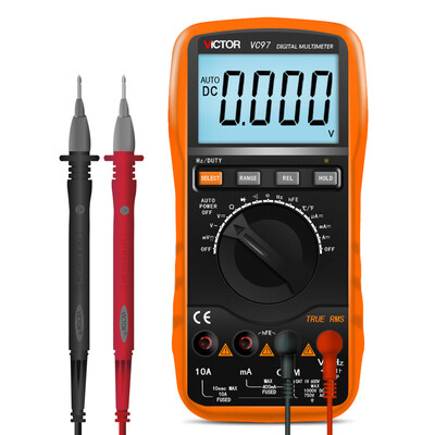 Victory instrument VICTOR multimeter digital VC97 automatic range digital universal table backlight display digital display multimeter
Victory instrument VICTOR multimeter digital VC97 automatic range digital universal table backlight display digital display multimeter