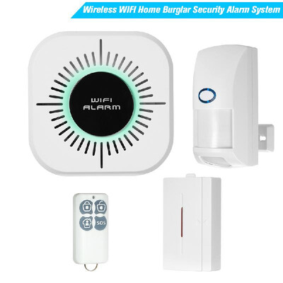 Wireless WIFI Home Burglar Security Alarm System 25KG Pet Immune PIR Motion Sensor Detector Kit Smart Phone App Remote Control
Wireless WIFI Home Burglar Security Alarm System 25KG Pet Immune PIR Motion Sensor Detector Kit Smart Phone App Remote Control