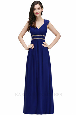 Scoop Neckline Chiffon Long Evening Dresses Robe De Soiree Beaded Crystal Ruched Formal Women Evening Dresses
Scoop Neckline Chiffon Long Evening Dresses Robe De Soiree Beaded Crystal Ruched Formal Women Evening Dresses