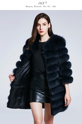 Fox Fur Coat Natural Fur Coat Real Fur Coat Winter Woman Jacket Length Can Change Warm Stripe Stitching 2018 New Discount Sale
Fox Fur Coat Natural Fur Coat Real Fur Coat Winter Woman Jacket Length Can Change Warm Stripe Stitching 2018 New Discount Sale