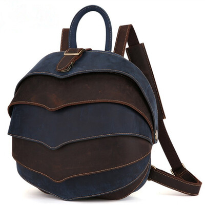 New Genuine Leather Men Casual Retro Splice Backpack Casual Everyday Backpacks Day Pack Hit color Travel School Bags Notebook Bag
New Genuine Leather Men Casual Retro Splice Backpack Casual Everyday Backpacks Day Pack Hit color Travel School Bags Notebook Bag