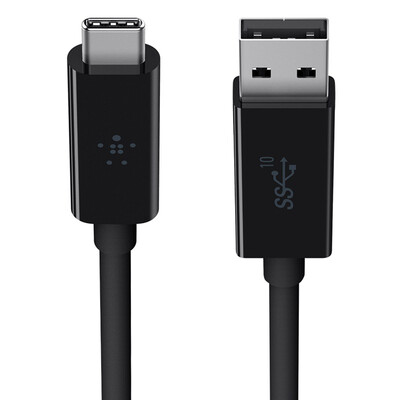 BELKIN USB-A to USB-C Charge Sync Cable 10Gbs sec High Speed Data Transfer USB31 3A Black 1m
BELKIN USB-A to USB-C Charge Sync Cable 10Gbs sec High Speed Data Transfer USB31 3A Black 1m
