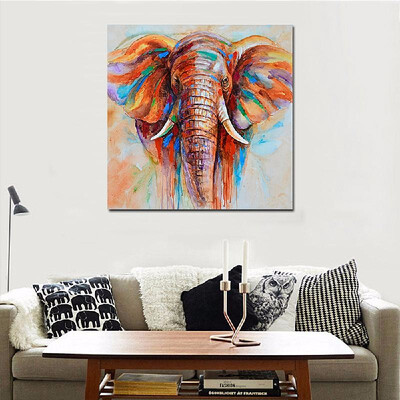 Wall Decoration 50 50cm HD Printed Frameless Elephant Head Canvas Painting Wall Art Pictures Decor for Home Living Room Bedroom
Wall Decoration 50 50cm HD Printed Frameless Elephant Head Canvas Painting Wall Art Pictures Decor for Home Living Room Bedroom