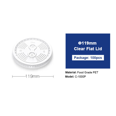 OTOR 100pcs Disposable PETPP Plastic Lid for Cup&Bowl Hot Cold Drink Milk Tea Cup Switch Cover
OTOR 100pcs Disposable PETPP Plastic Lid for Cup&Bowl Hot Cold Drink Milk Tea Cup Switch Cover