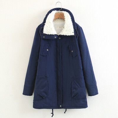 2018 Winter Womens Long Cotton Padded Warm Lamb Cashmere Coat Female Outerwear Parka Ladies Warm Long Jacket
2018 Winter Womens Long Cotton Padded Warm Lamb Cashmere Coat Female Outerwear Parka Ladies Warm Long Jacket