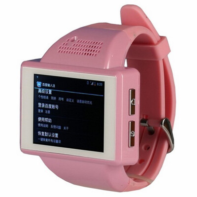 High end hot Bluetooth camera WiFi smart watch Smart Watch Phone Quadband Android 41 MTK6515 Dual Core 512MB GPS Smartwatch
High end hot Bluetooth camera WiFi smart watch Smart Watch Phone Quadband Android 41 MTK6515 Dual Core 512MB GPS Smartwatch