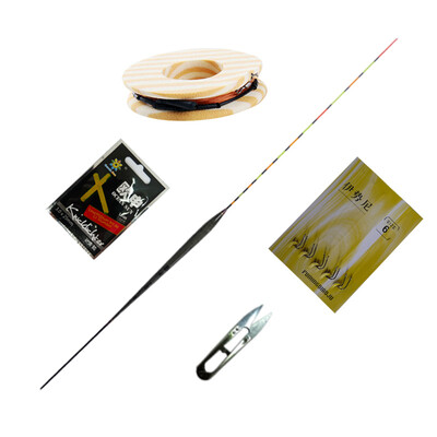 Hermit YinShi Taiwan fishing rod line group 63 meters line group drift hook combination set floating drift line group accessories set
Hermit YinShi Taiwan fishing rod line group 63 meters line group drift hook combination set floating drift line group accessories set