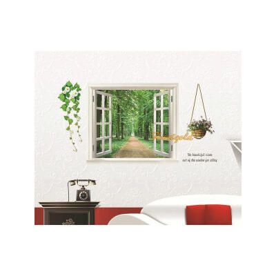Baby Kids Room Vivid Window Road Green Trees Flowers Home Decor Wall Sticker Poster Decoration
Baby Kids Room Vivid Window Road Green Trees Flowers Home Decor Wall Sticker Poster Decoration