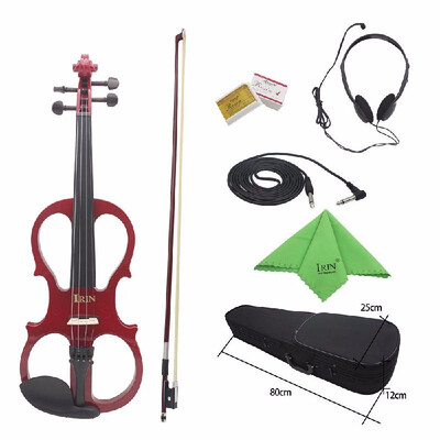44 Wood Maple Electric Violin Fiddle Stringed Instrument with Ebony Fittings Cable Headphone Case for Music Lovers Beginners Dura
44 Wood Maple Electric Violin Fiddle Stringed Instrument with Ebony Fittings Cable Headphone Case for Music Lovers Beginners Dura