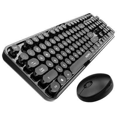 Mofii Mofii sweet wireless keyboard&mouse set retro steampunk computer notebook chocolate office mouse black
Mofii Mofii sweet wireless keyboard&mouse set retro steampunk computer notebook chocolate office mouse black