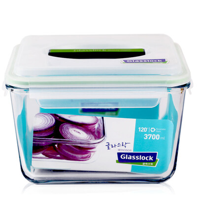 【Jingdong Supermarket】 Sanguang Cloud glasslock Korea imported tempered glass lunch box microwave oven bowl preservation box sealed lunch box MHRB450 / 4500ml
【Jingdong Supermarket】 Sanguang Cloud glasslock Korea imported tempered glass lunch box microwave oven bowl preservation box sealed lunch box MHRB450 / 4500ml