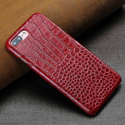 Genuine Leather Phone Case For iPhone 7 8 Plus Crocodile Texture Back Cover For X 6 6S Plus Cases
Genuine Leather Phone Case For iPhone 7 8 Plus Crocodile Texture Back Cover For X 6 6S Plus Cases