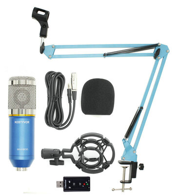 Professional BM 800 bm800 Condenser Sound Recording Microphone with Shock Mount for Radio Braodcasting Singing
Professional BM 800 bm800 Condenser Sound Recording Microphone with Shock Mount for Radio Braodcasting Singing