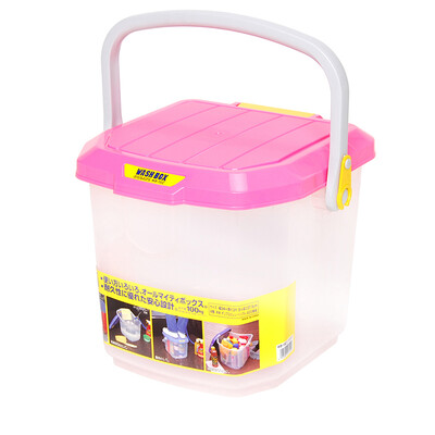 Alice IRIS car multi-purpose bucket bucket camping stool car wash bucket fishing barrel WB-15C 15L powder transparent
Alice IRIS car multi-purpose bucket bucket camping stool car wash bucket fishing barrel WB-15C 15L powder transparent