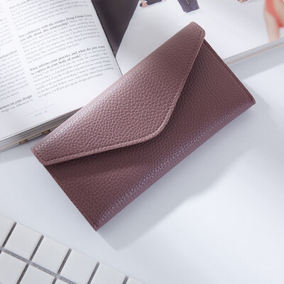 Fashion wallet female long section of the ultra thin simple envelope clasp phone bags
Fashion wallet female long section of the ultra thin simple envelope clasp phone bags