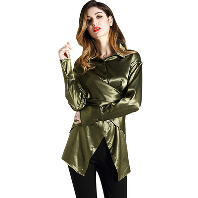 BURDULLY Women Satin Silk Blouses Shirts High Quality 2018 Spring Ladies Turn Down Collar Blouse Long Sleeve Office Work Elegant
BURDULLY Women Satin Silk Blouses Shirts High Quality 2018 Spring Ladies Turn Down Collar Blouse Long Sleeve Office Work Elegant