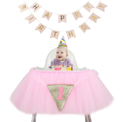 Fanlus 1st Birthday Tutu Skirt for High Chair Decoration for Party Supplies Baby Pink
Fanlus 1st Birthday Tutu Skirt for High Chair Decoration for Party Supplies Baby Pink