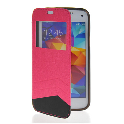 MOONCASE View Window Leather Side Flip Wallet Card Slot Pouch Stand Soft Shell чехол для Samsung Galaxy S5 Mini Hot pink
MOONCASE View Window Leather Side Flip Wallet Card Slot Pouch Stand Soft Shell чехол для Samsung Galaxy S5 Mini Hot pink