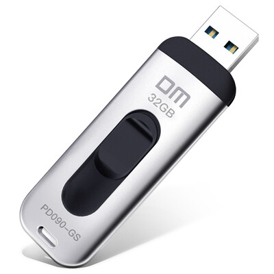 DM exquisite PD090 32G USB30 high speed U disk read 60M s zinc alloy shell push-pull design
DM exquisite PD090 32G USB30 high speed U disk read 60M s zinc alloy shell push-pull design