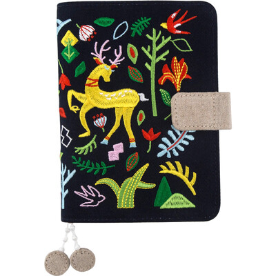 Kinbor embroidery section A5 handbook notepad simple schedule plan hand book stationery notebook koi king DTB6047
Kinbor embroidery section A5 handbook notepad simple schedule plan hand book stationery notebook koi king DTB6047