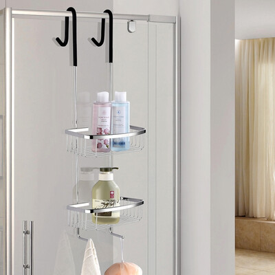 Free Shipping SUS304 Stainless Steel Multifunctional Anti Slip Double Basket Hanging Basket Storage Shelf With Hook
Free Shipping SUS304 Stainless Steel Multifunctional Anti Slip Double Basket Hanging Basket Storage Shelf With Hook