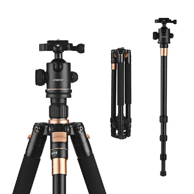 Andoer 62inch Lightweight Travel Aluminum Alloy Tripod Monopod with 360° Ball Head Carry Bag for Canon Nikon Sony DSLR Camera
Andoer 62inch Lightweight Travel Aluminum Alloy Tripod Monopod with 360° Ball Head Carry Bag for Canon Nikon Sony DSLR Camera