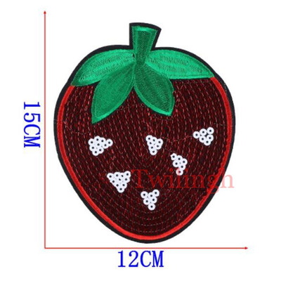 twilingh Patches Sewing Iron-On Accessories Big Fruit Embroidered Sequined Patches For Clothing
twilingh Patches Sewing Iron-On Accessories Big Fruit Embroidered Sequined Patches For Clothing