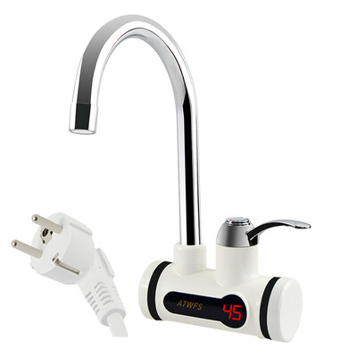 ATWFS Electric Kitchen Water Heater Tap Instant Hot Water Faucet Heater Cold Heating Faucet Tankless Instantaneous Water Heater
ATWFS Electric Kitchen Water Heater Tap Instant Hot Water Faucet Heater Cold Heating Faucet Tankless Instantaneous Water Heater