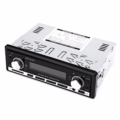 JSD - 20158 12V Bluetooth V20 Car Stereo Audio In-dash Single Din FM Receiver Aux Input Receiver USB MP3 MMC WMA Radio Player
JSD - 20158 12V Bluetooth V20 Car Stereo Audio In-dash Single Din FM Receiver Aux Input Receiver USB MP3 MMC WMA Radio Player